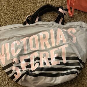 Victoria's Secret Pink and Gray Tote